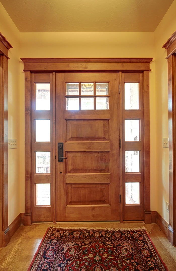 After_Foyer Renovation_Front Door_Home Renovation DesignAfter_Interior Remodel_Living Room_Family Room Design resized | Renovation Design Group