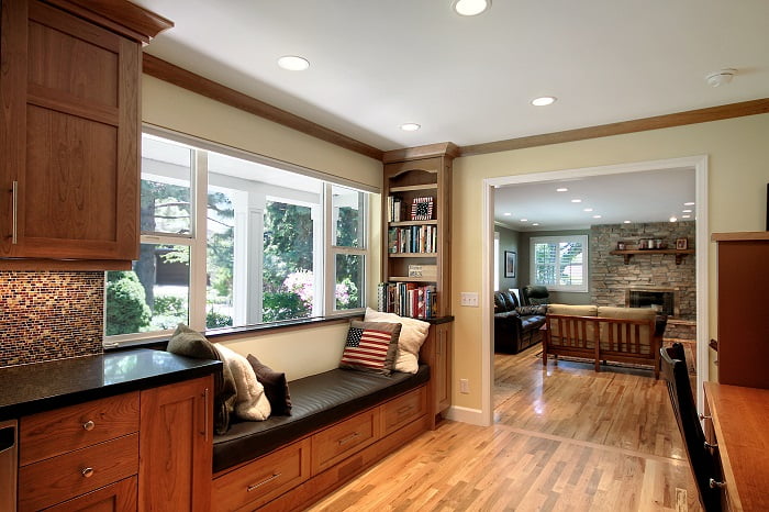After_Interior_Window Seats_Rambler Kitchens | Renovation Design Group