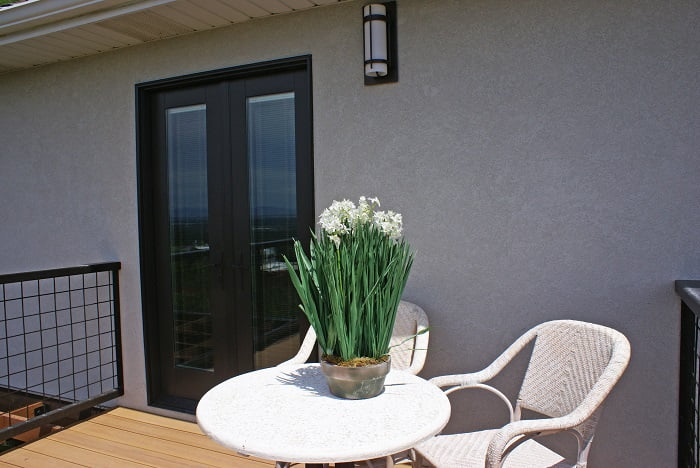 Salt Lake City Utah home remodel. Beautiful contemporary home back porch | Renovation Design Group