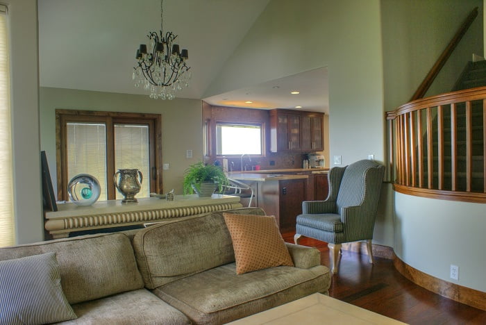 After Interior Renovation Family Room Home Remodel UtaH | Renovation Design Group