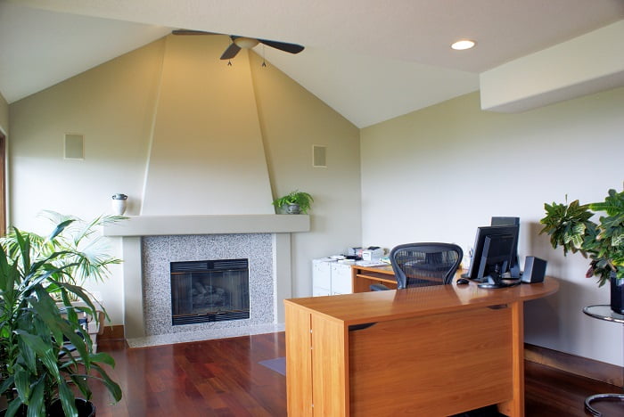 After Interior Office Salt Lake City Home Remodel | Renovation Design Group