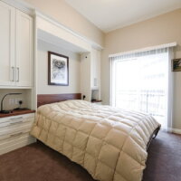 After Interior Guest Room Custom Murphy Beds Storage Option Condo Remodels Renovation Design Group