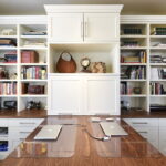 After Interior Home Offices Built In Storage Shelves Condos Renovation Design Group