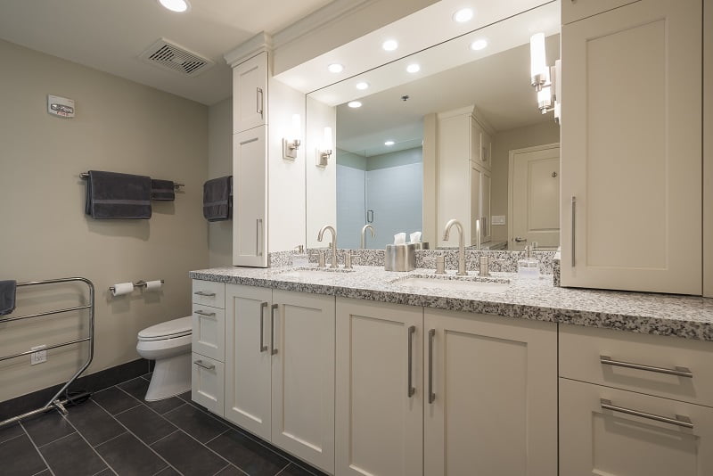 After Interior Master Bath Remodel Condominium Renovation Design Group