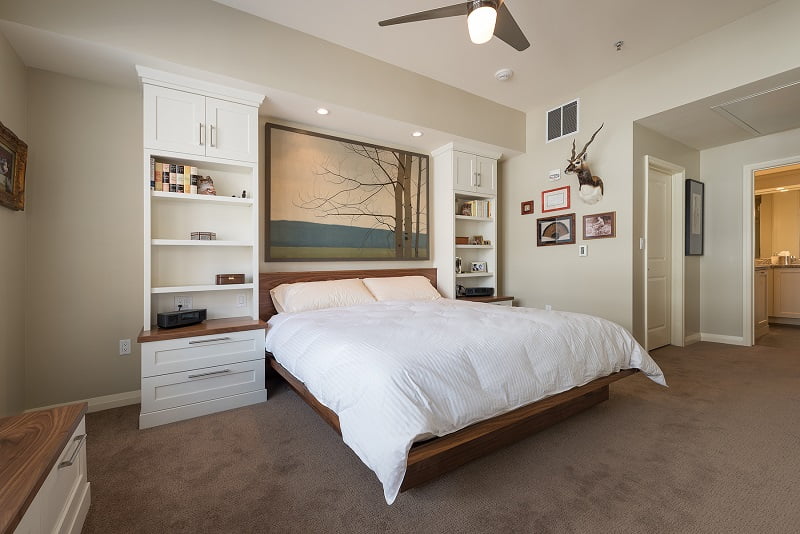 After Interior Master Bedroom Small Bedroom Remodel Condominium Renovation Design Group