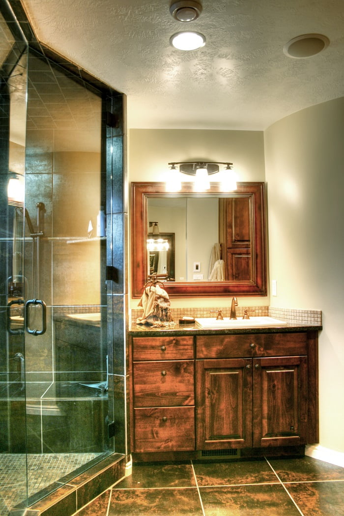 After Interior bathroom Remodel Handicapped access hidden Valley Remodel | Renovation Design Group