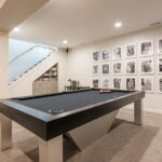 After_Interior_Basement Family Room_Game room_Basement excavation | Renovation Design Group