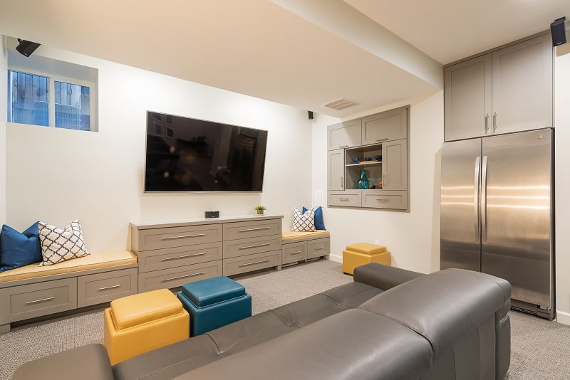 After_Interior_Basement Remodels_Excavating Basements_Basement Addition | Renovation Design Group