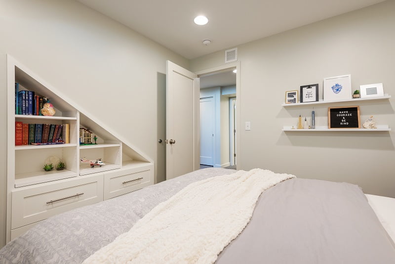 After_Interior_Basement_bedrooms_basement construction and remodels | Renovation Design Group