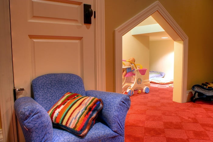 Playroom Basement Kids rooms | Renovation Design Group