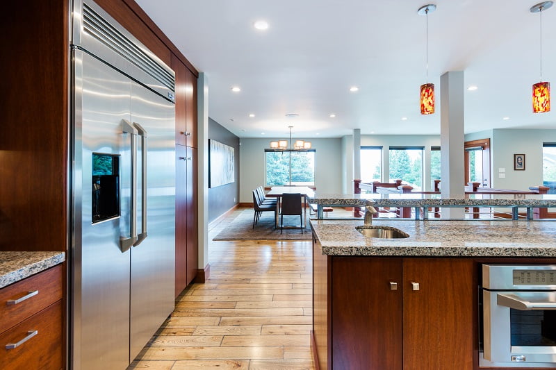 After_Interior_Kitchen Remodels_Window Seats_Contemporary Split Level Remodels | Renovation Design Group