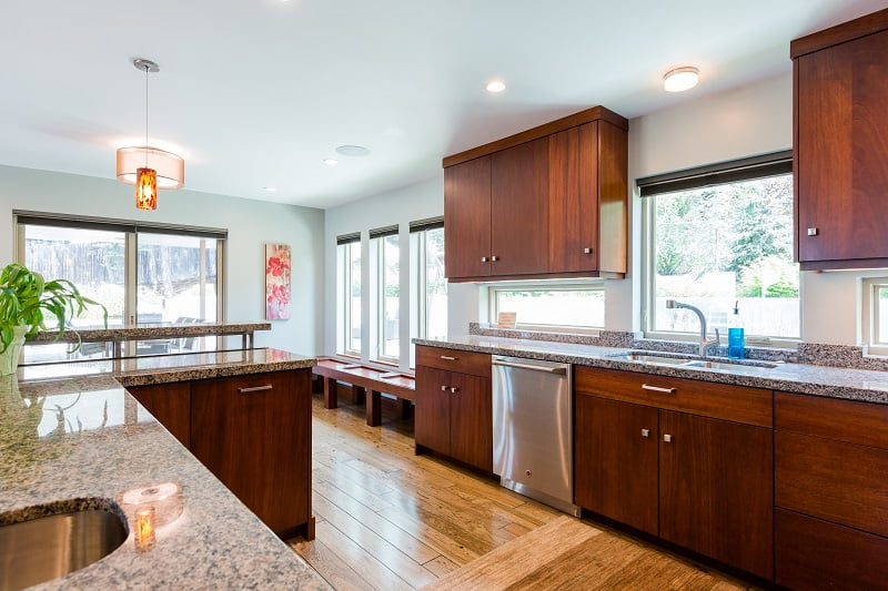 After_Interior_Kitchen Remodels_Window Seats_Contemporary Split Level Remodels | Renovation Design Group