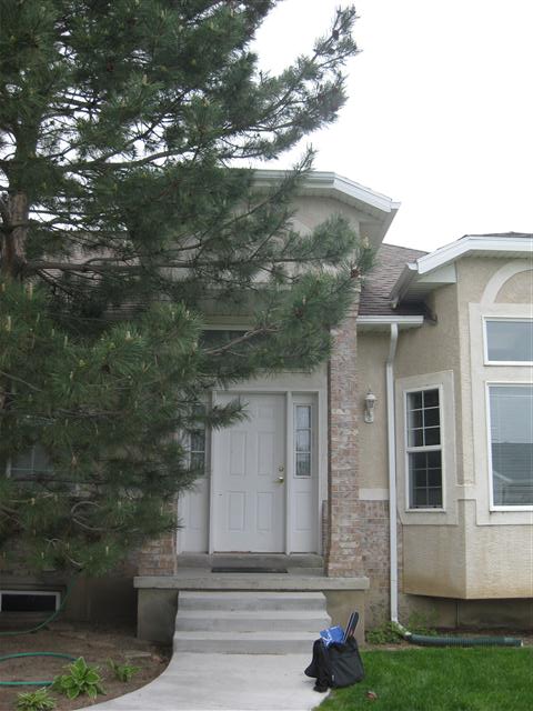 Before_Front Door_Front Entry_1980's hope update | Renovation Design Group