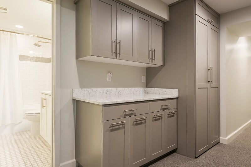 After_Interior_Hallway_Basement Hallway_New Excavation_New Basement | Renovation Design Group