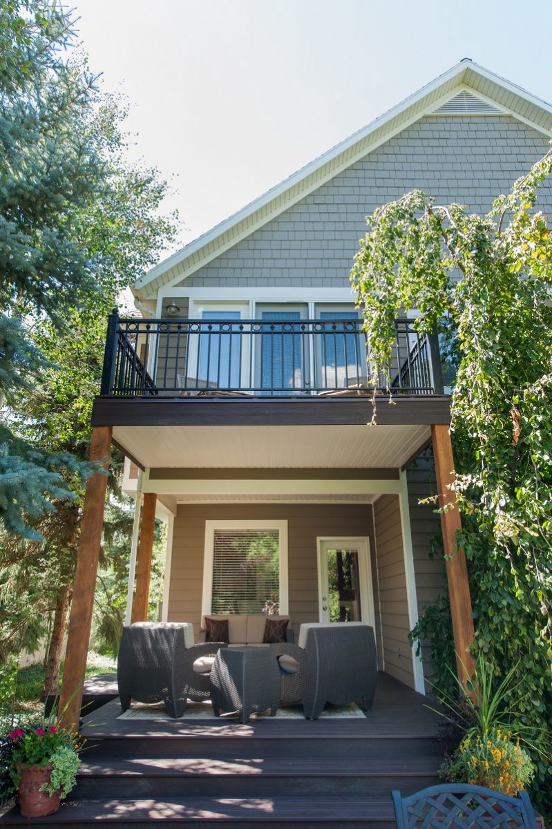 After an Exterior Backyard Back of Home Remodel Porches Patios Outside Spaces | Renovation Design Group