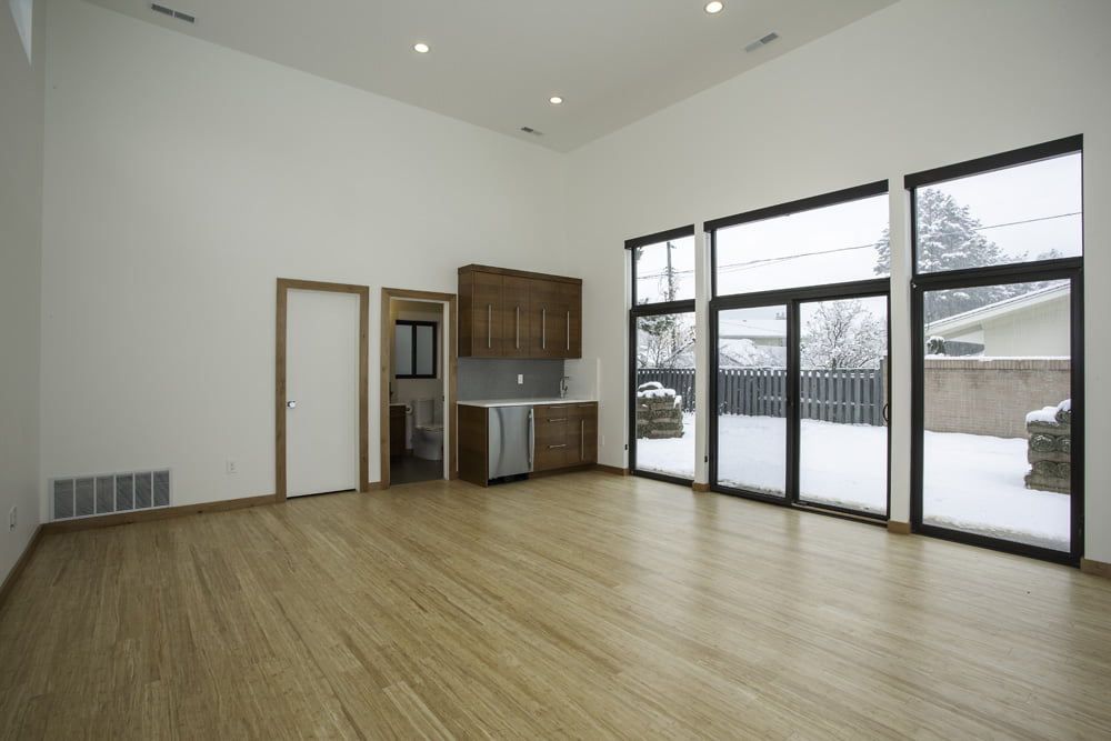 After Basement remodel all purpose room | Renovation Design Group