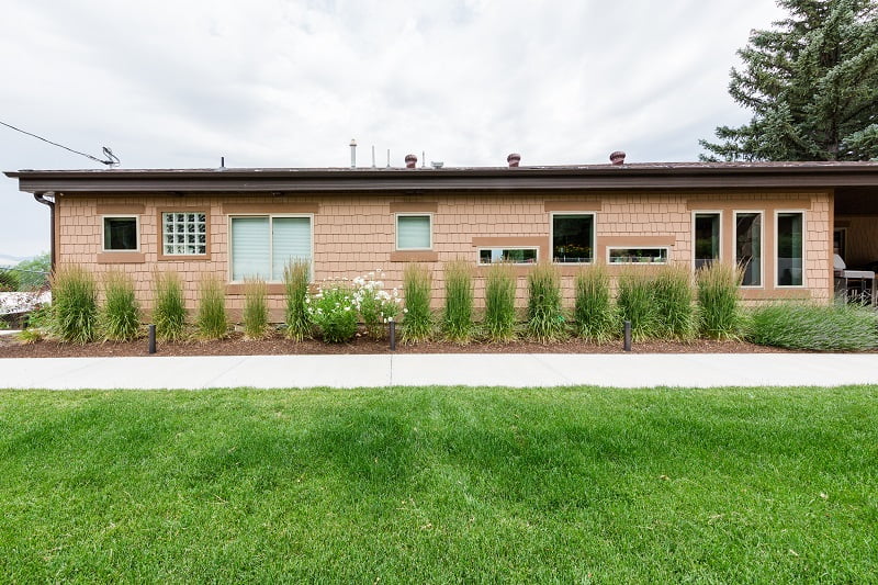 After Exterior of a split level home Back Patio remodel, Contemporary Exterior | Renovation Design Group