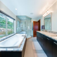 Thumbnail of http://After_Interior_Master_Master%20Bath%20with%20walk%20in%20shower_Modern%20Split%20Level%20Remodel%20|%20Renovation%20Design%20Group