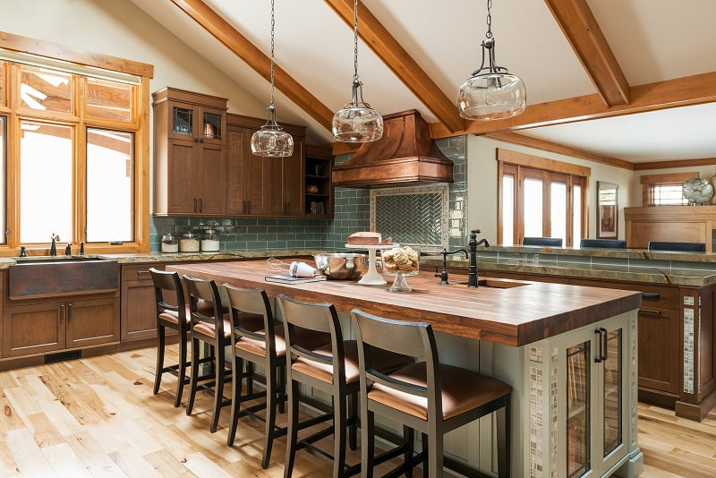 After_Kitchen_Great Rooms_Open Kitchen_Modern Designs and style_Copper_farmsinks