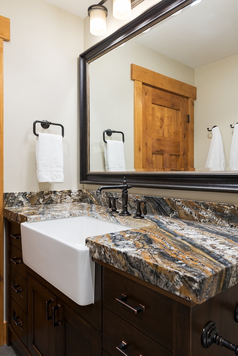 After_Interior_Bathroom_Granite Bathroom vanity_Modern Design | Renovation Design Group