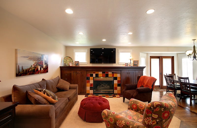 After_Interior_Family Room_Family Room Remodel_1980's Home Interior Remodel | Renovation Design Group