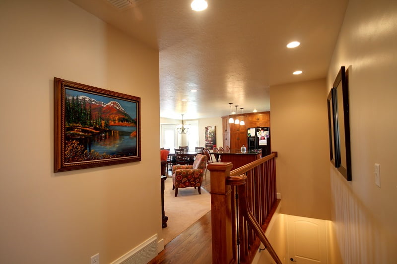 After_Interior_1980's Interior Remodels_Cherry Canyon_Stairs_Room transitions | Renovation Design Group