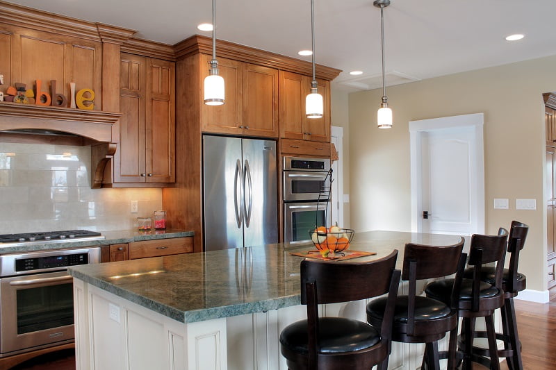 After Interior Kitchen Remodel, Luxury Kitchens, Split Entry Home | Renovation Design Group
