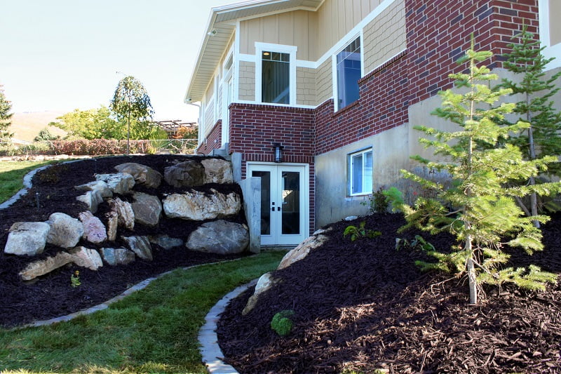 After Exterior Landscape Remodels Lower Level Entry Split Entry Home Exterior | Renovation Design Group
