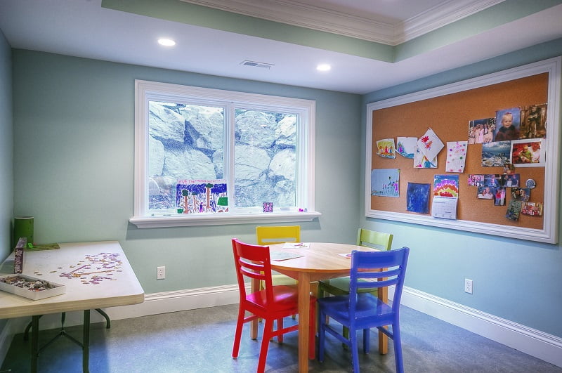 After_Interior_Playroom_Craft Room | Renovation Design Group