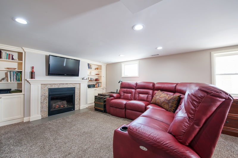 After_Interior_Family Room_Basements Remodels_Cottage | Renovation Design Group