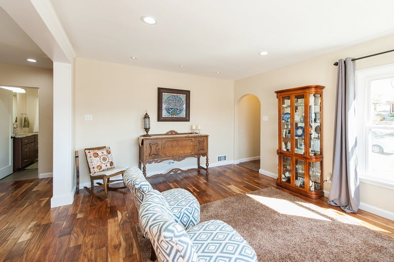 After_Interior_Living Rooms_Cottage Remodels_ natural Light_small Home Remodels | Renovation Design Group