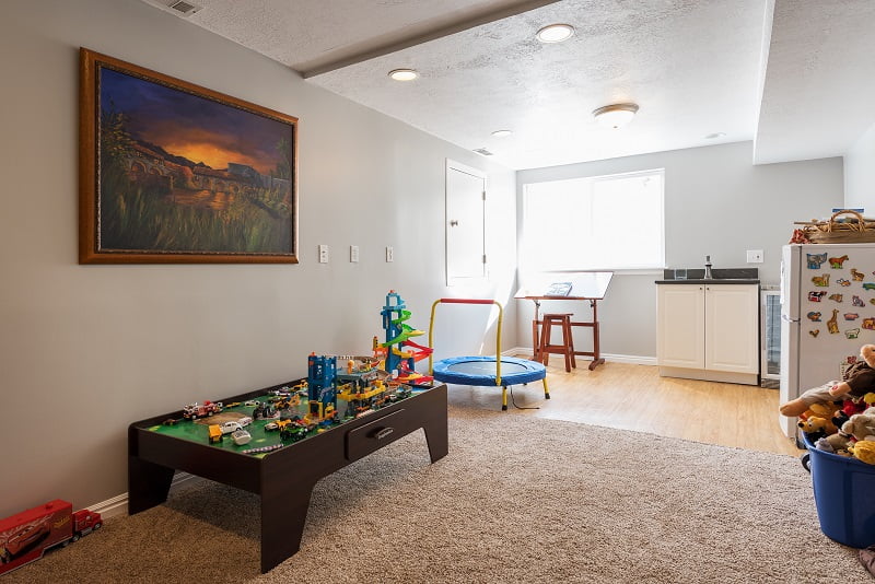 After_Interior_Playroom_Basement Playroom_Family Home Remodels | Renovation Design Group