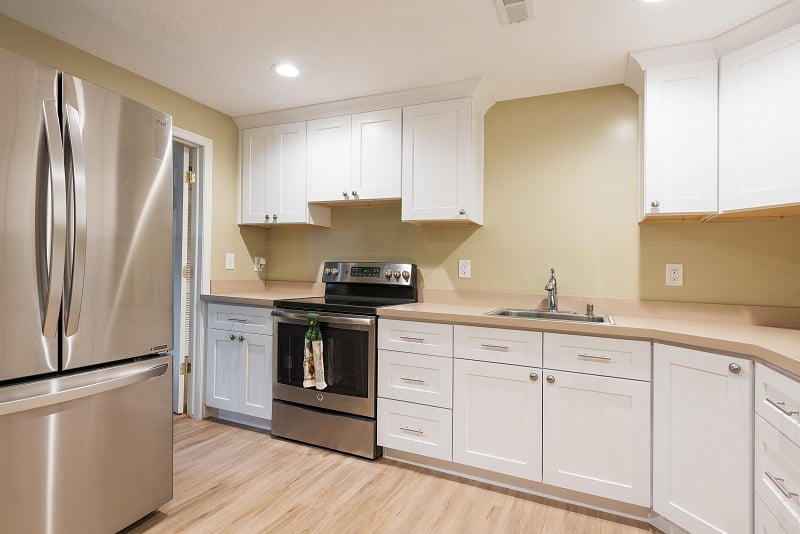 Mother in-law, basement Kitchen | Renovation Design Group
