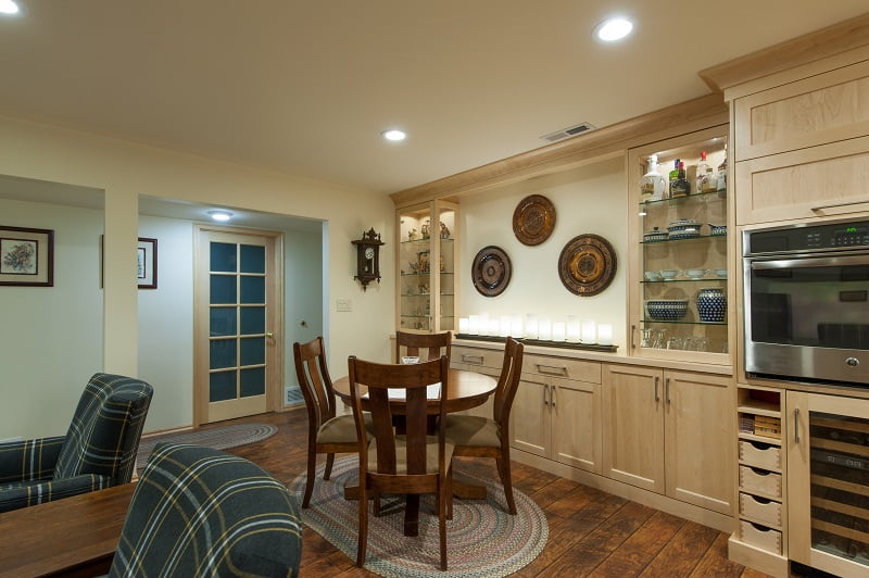After Interior Condo Great Room Family Room Open Floor Plan remodel | Renovation Design Group