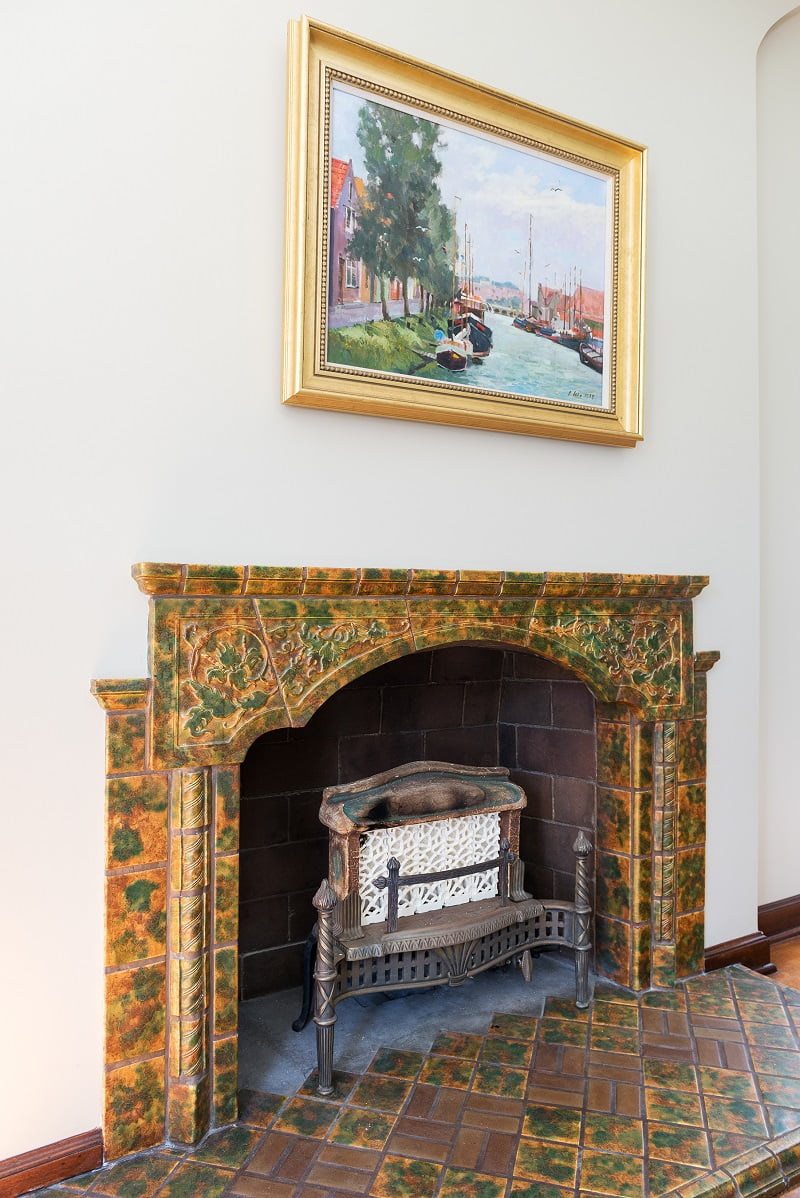Restoration, Original Character, Clasic Tudor Designs, Fireplaces, Living Room, Tudor Restoration | Renovation Design Group
