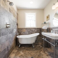 Thumbnail of http://Master%20Bathroom,%20Master%20Bedroom,%20Vintage%20Tub,%20Free%20Standing%20Bathtup,%20Tudor%20Restorations,%20Industrial%20accents%20|%20Renovation%20Design%20Group