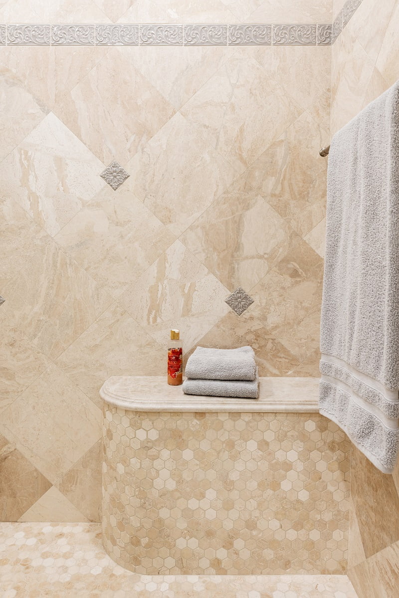 After, Bathrooms, Condominiums, Detailed Tile Work, Luxury Bath | Renovation Design Group