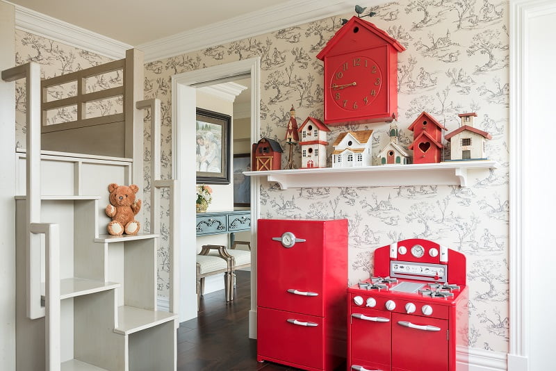 After, Bedroom, Childrens bedroom, playroom ideas, custom bunk beds, condos | Renovation Design Group
