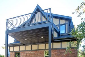 BAck Porch, Master Suite Porch, Back Exterior, Tudors, Tudor Addition, Porch Addition | Renovation Design Group