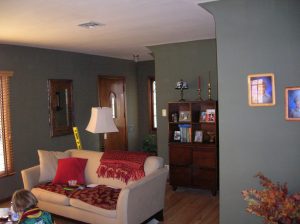Before, Tudor, Living Room, Remodel, Additions, Second Story | Renovation Design Group