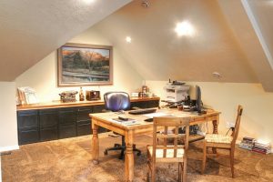 After Interior Remodel Den Home Office hidden Valley Remodel | Renovation Design Group