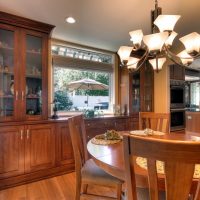 After Interior Dining Room Kitchen Renovation 1970's House Style | Renovation Design Group