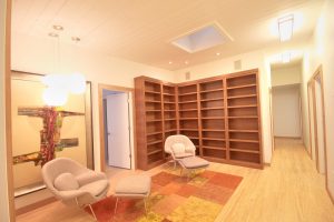 790_After_Interior_Home Office_Library Built in shelves_Modern Home Office Style and design | Renovation Design Group
