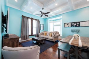 Interior Family / Great Room Victorian Home Remodel | Renovation Design Group
