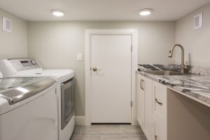 11th Ave. Laundry After_Interior_Mudroom_Basement Bungalow Remodel | Renovation Design Group
