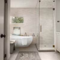 Freestanding tub, master suite, master bathroom