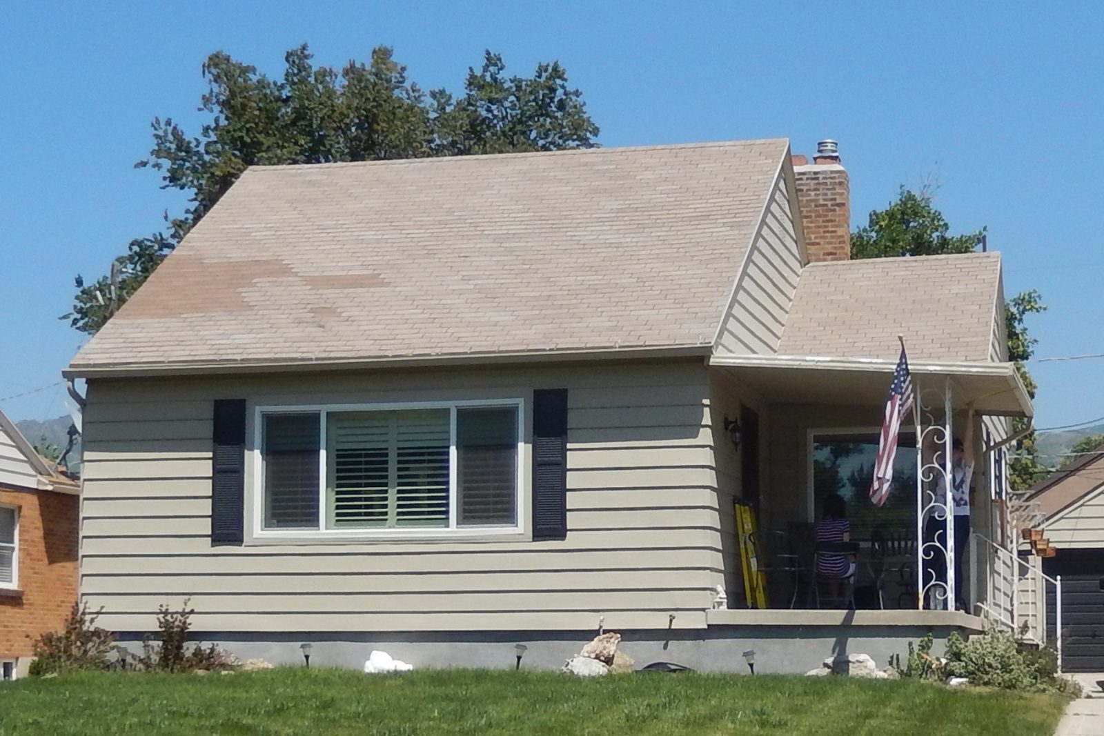 Before Cottage Exterior Curb Appeal Remodel | Renovation Design Group