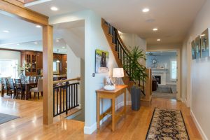 Briarcreek Contemporary, Interior MainFront Entry Remodel by Renovation Design