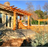 Outdoor spaces back of home exterior | Renovation Design Group