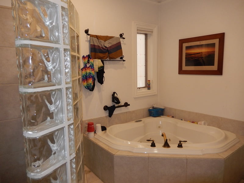 Before, Interior, Master bathroom Remodel | Renovation Design Group
